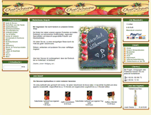 Tablet Screenshot of obstscheune-shop.de